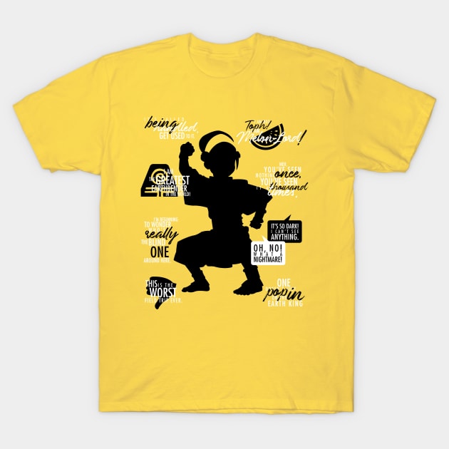 Avatar - The Last Airbender: Toph Beifong T-Shirt by firlachiel